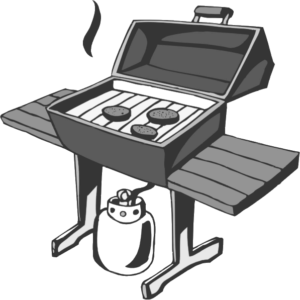 butane BBQ grill BW